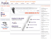 Tablet Screenshot of pegaso.futurasistemi.it